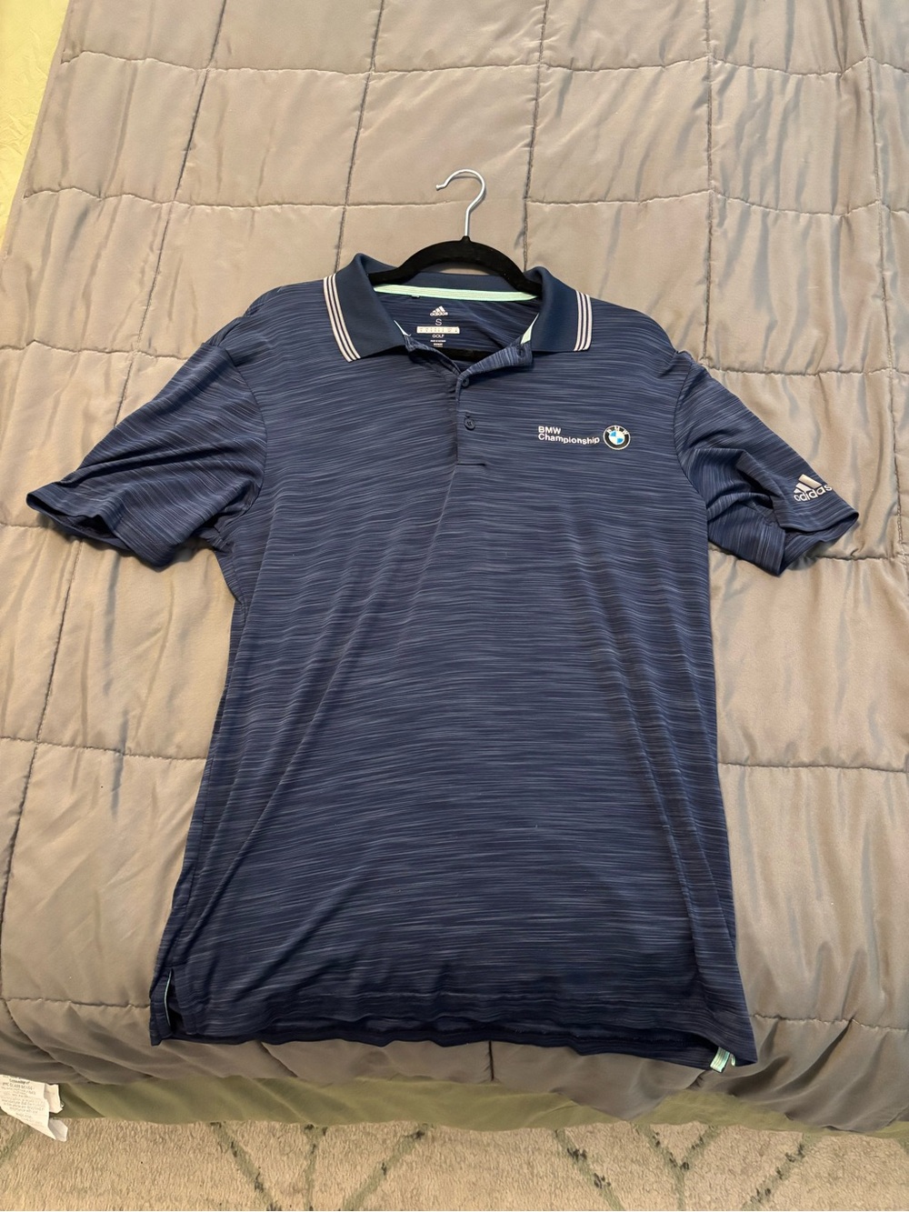 adidas Navy BMW Championship Polo